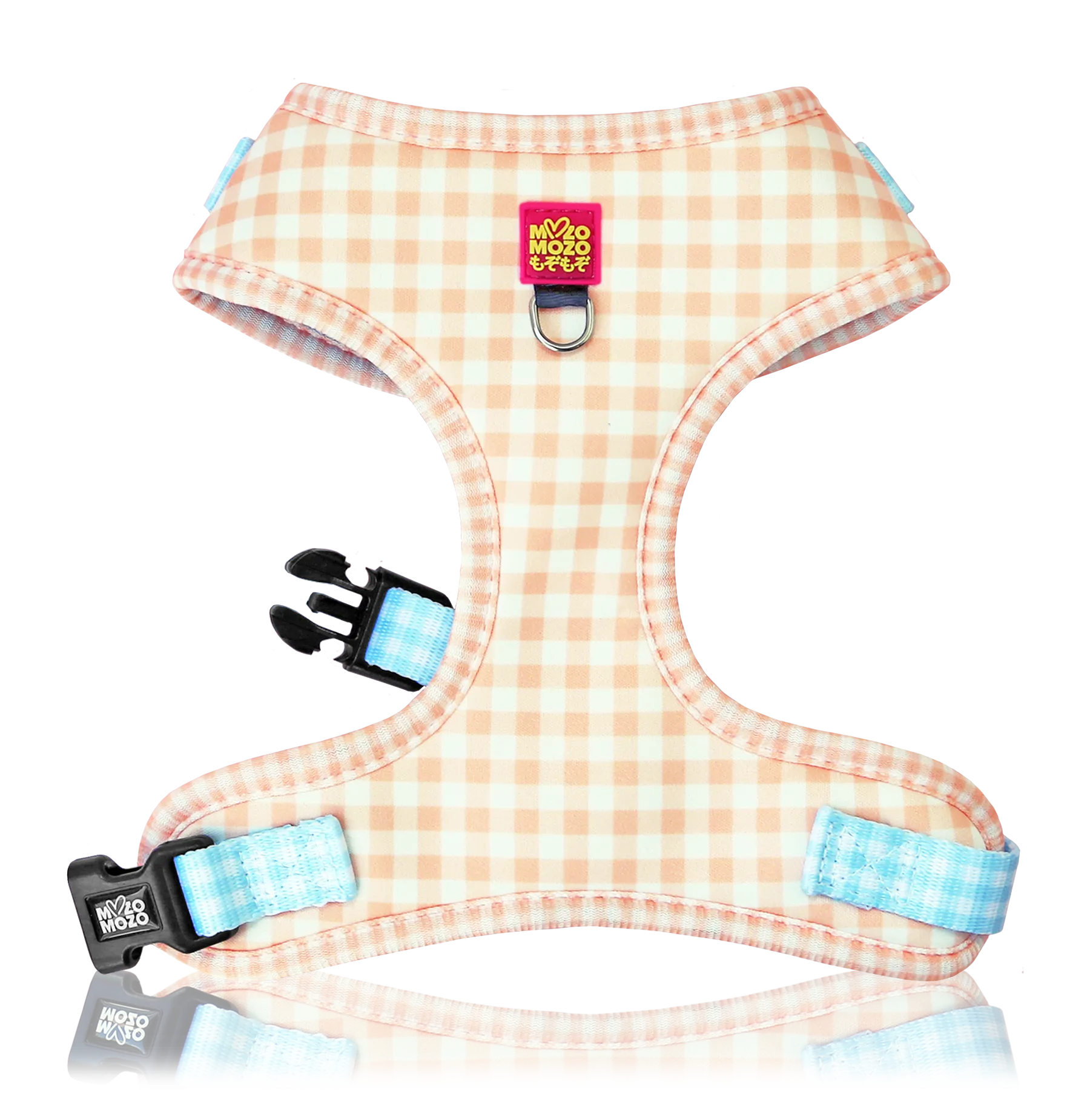 Honey gingham adjustable harness