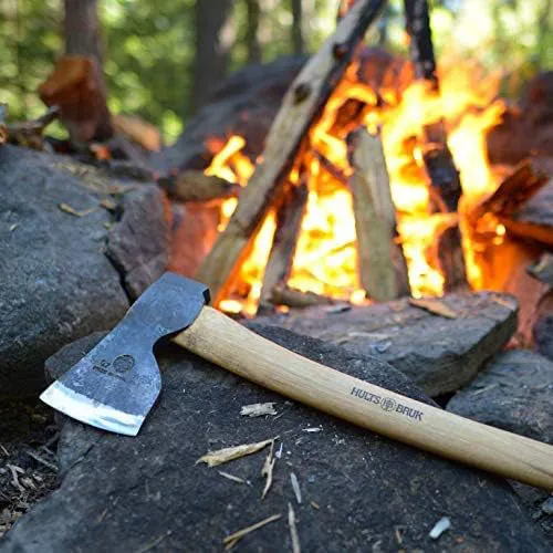Hults Bruk Silver Black Akka Foresters Premium Outdoor Axe - 840772