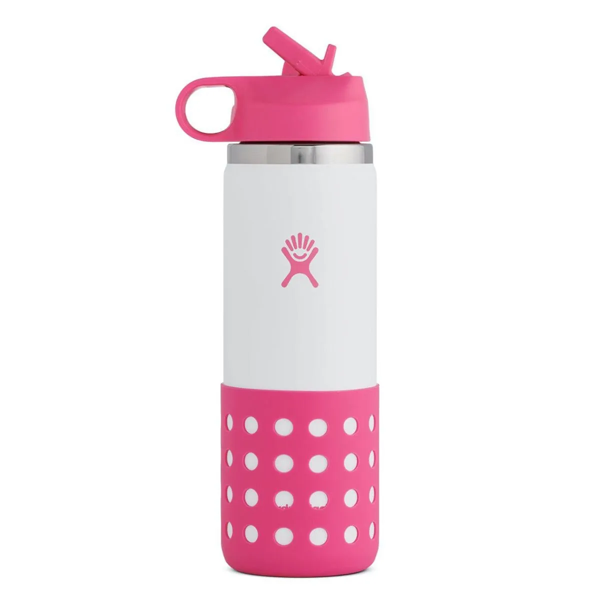 Hydro Flask W20BS Kids' 20 Ounce Wide Mouth Straw Lid & Boot
