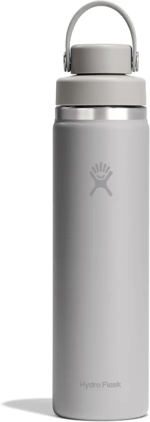 HYDRO FLASK Wide Mouth Chug Cap vacuum insulated stainless steel water bottle with leakproof closeable lid for cold water drinks, sports, travel, car and school