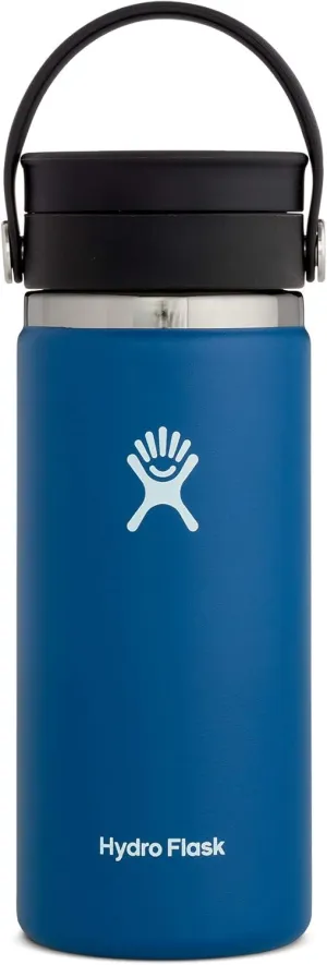 Hydro Flask Wide Mouth Flex Sip Lid Bottle - Stainless Steel Reusable Water Bottle - Vacuum Insulated, Dishwasher Safe, BPA-Free, Non-Toxic