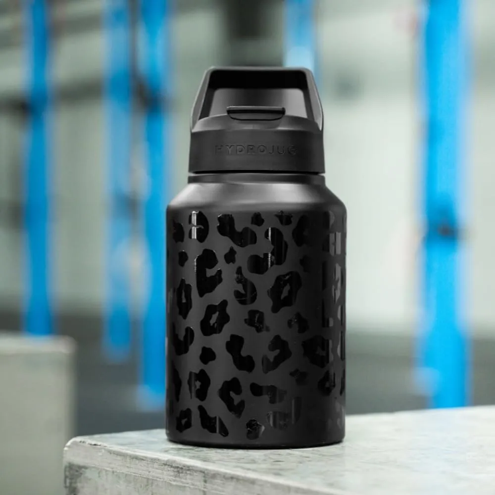 HydroJug Sport - Stainless Steel Tumbler with Straw, Vacuum Insulated, 64oz Leakproof Water Bottle, Ergonomic Design, Reusable, Dishwasher Safe, Rubber Base, Durable for Gym or Outdoors, Sage