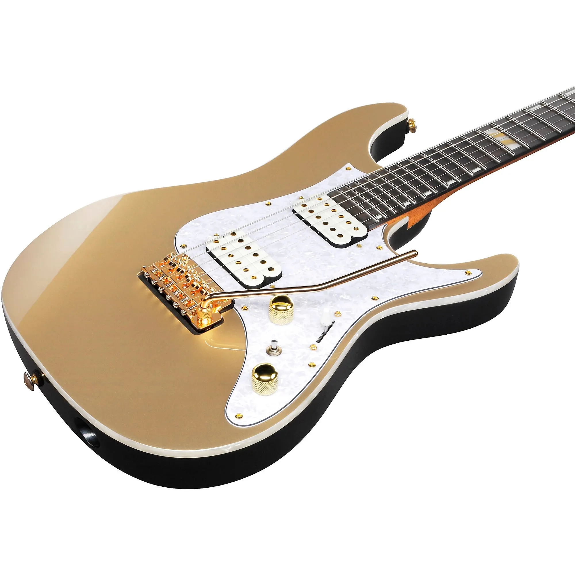 Ibanez Scott LePage Signature KRYS10 6-String Solidbody Electric Guitar, Right, Gold