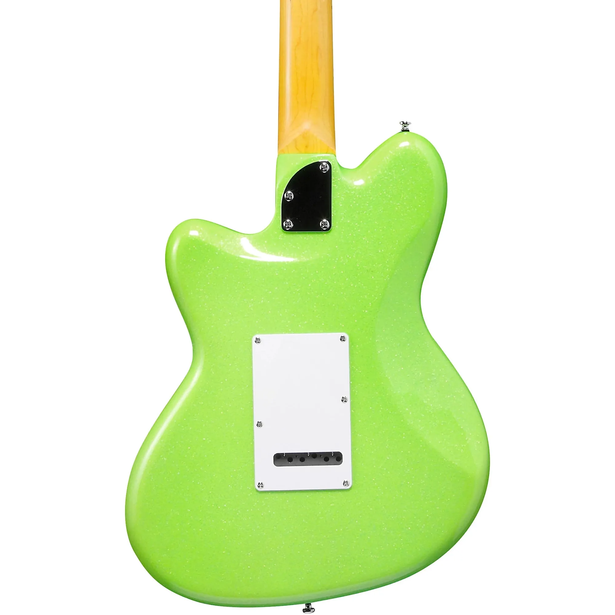 Ibanez Yvette Young YY10 6-String Solidbody Electric Guitar, Right, Slime Green Sparkle