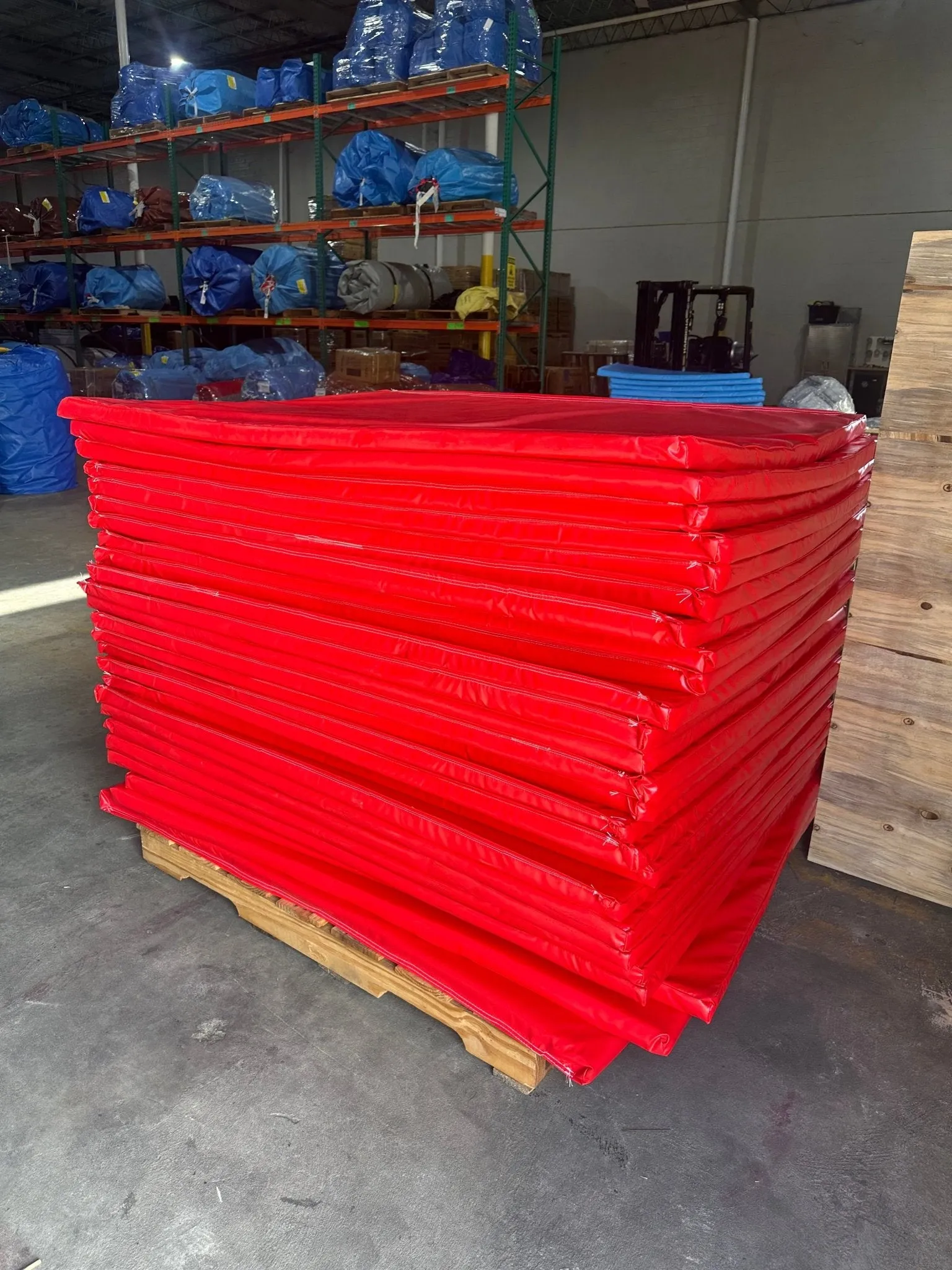 Impact Safety Mat for Inflatables-Red