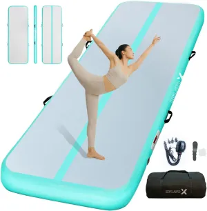 Inflatable Air Gymnastics Mat Training mat Thick tumbling mat with Electric Pump for Home/Gym/Outdoor