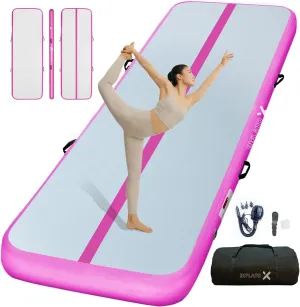 Inflatable Air Gymnastics Mat Training mat Thick tumbling mat with Electric Pump for Home/Gym/Outdoor
