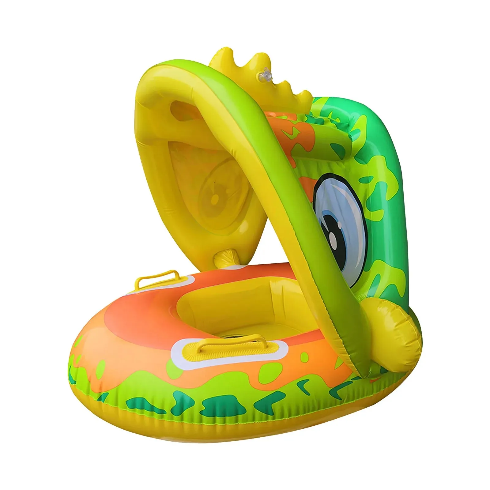 Inflatable Baby Pool Float - Safe Swim Trainer for Ages 1-6, Parent-Child Summer Splash Fun with Kids Floating Ring Toy