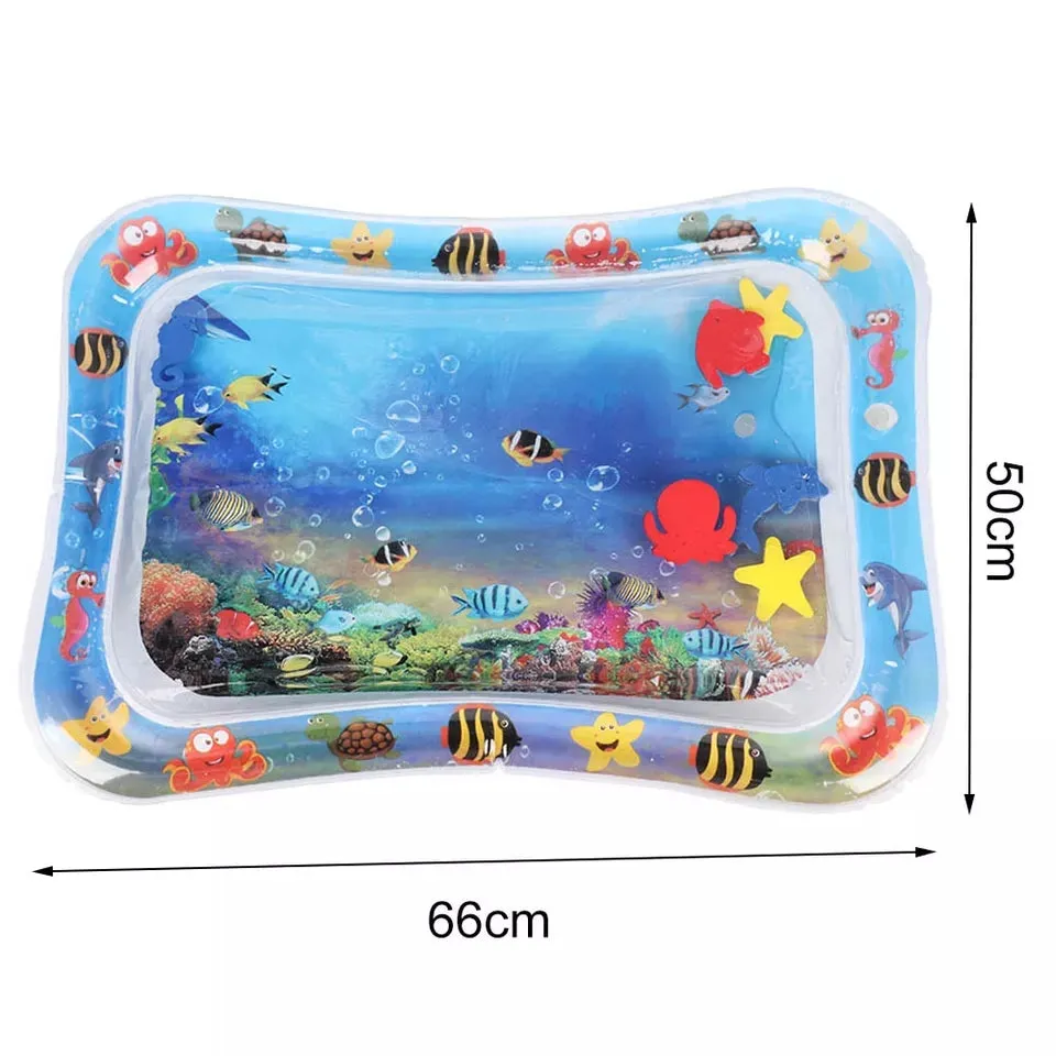 Inflatable sensory baby  tummy roller mat