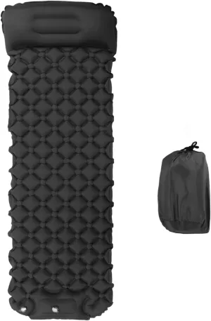 Inflatable Sleeping Mat, Camping Sleeping Pad, Sleeping Pad for Camping with Built in Pump, Backpacking Camping Air Mattress for Outdoor