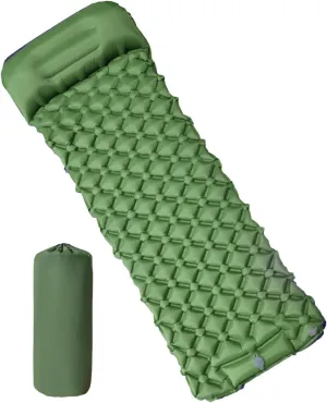 Inflatable Sleeping Pad for Camping,Camping Mat Mattress - Camping Pads, Portable Mattres for Camping Backpacking Hiking Tent Trap Traveling Single Person