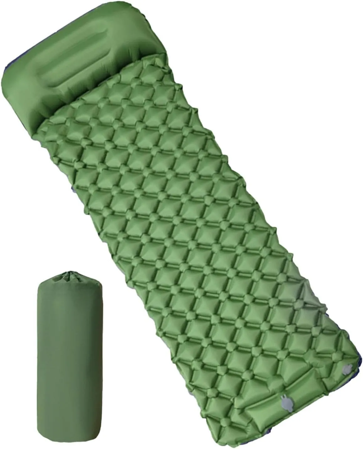 Inflatable Sleeping Pad for Camping,Camping Mat Mattress - Camping Pads, Portable Mattres for Camping Backpacking Hiking Tent Trap Traveling Single Person