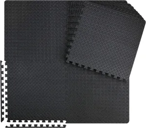 innhom 12/24/48 Tiles Gym Flooring Gym Mats Exercise Mat for Floor Workout Mat Foam Floor Tiles for Home Gym Equipment Garage