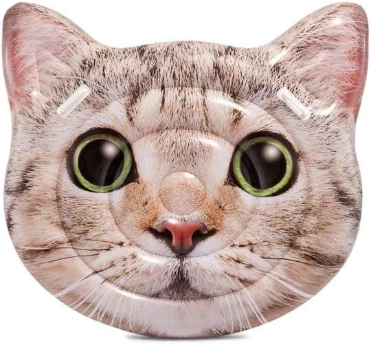 Intex 58784EU – Hyperrealistic Cat Mat with Handles