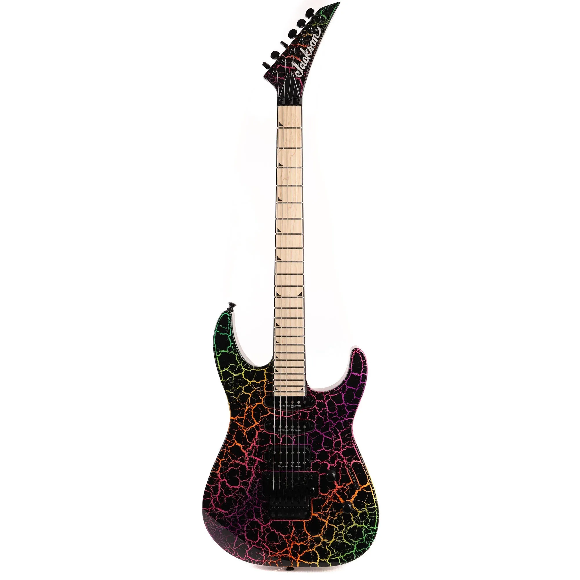 Jackson Pro Series Soloist SL3M Maple Fingerboard Rainbow Crackle
