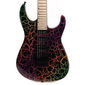 Jackson Pro Series Soloist SL3M Maple Fingerboard Rainbow Crackle