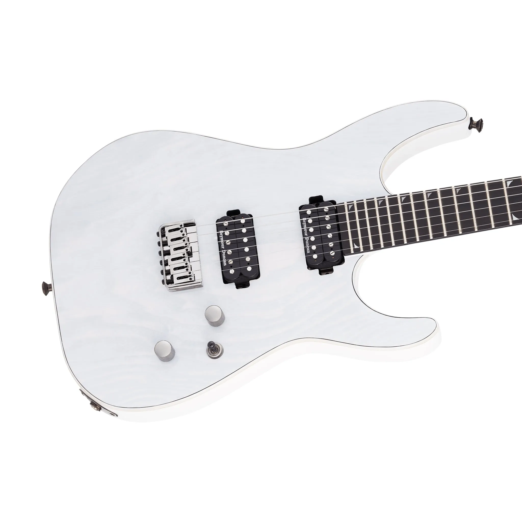 Jackson Pro Soloist SL2A MAH HT Electric Guitar, Ebony FB, Unicorn White
