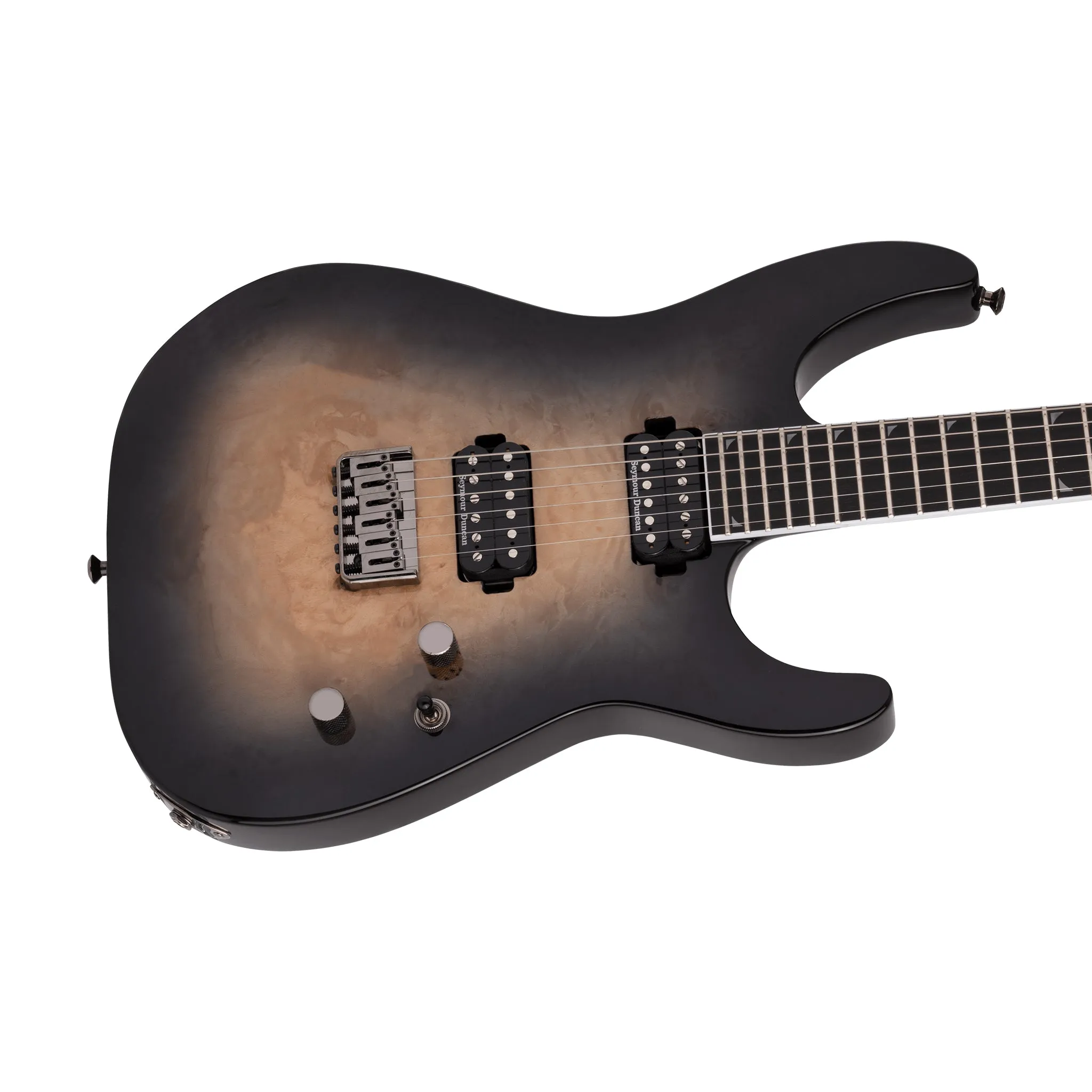 Jackson Pro Soloist SL2P MAH HT Electric Guitar, Ebony FB, Black Burst