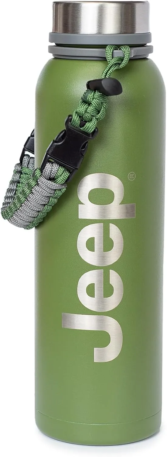 Jeep Laser Engraved h2go 32 oz Double Wall Stainless Steel Thermal Tumbler
