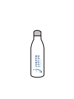 JORDYN LOUISE DANCE - WATER BOTTLE WHITE (IN-STOCK)