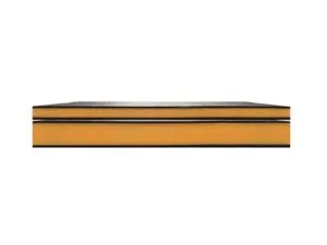 KAIZEN 2 1/4X24X48 BLK/YELLOW