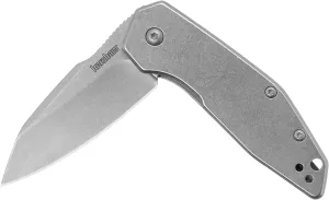Kershaw Gravel Pocket Knife, Perfect EDC, 2.5" 8Cr13MoV Steel Reverse Tanto Blade, Pocketclip