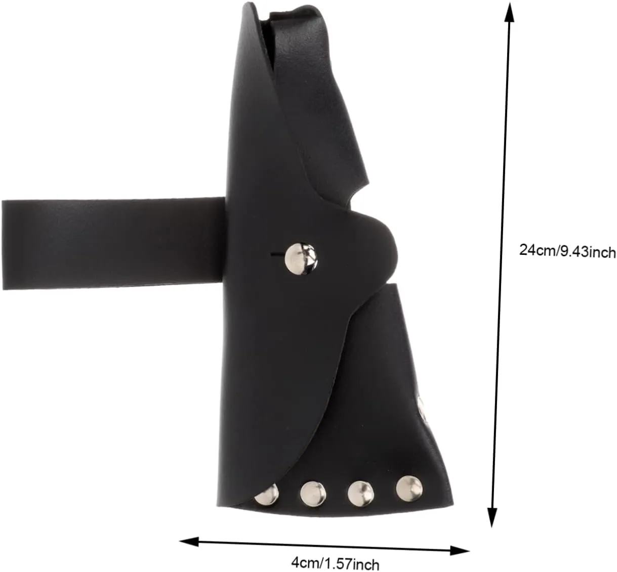 Kisangel 2pcs Professional Hatchet Cover Protective Case for Axe Portable Design for for Outdoor Enthusiasts Full Grain