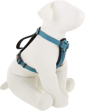 KONG Comfort Padded Chest Plate Dog Harness offered by Barker Brands Inc(Medium, Blue).