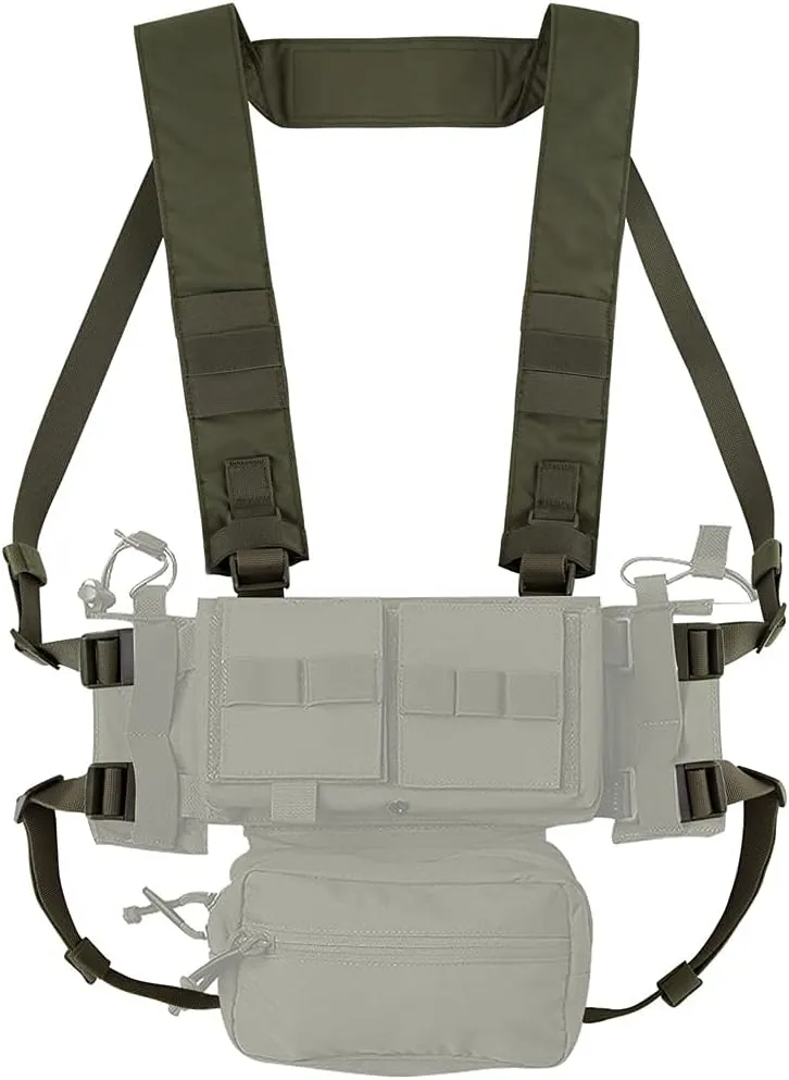 KRYDEX Fat Strap Shoulder Harness and Back Strap for MK3 MK4 MK5 Chest Rig