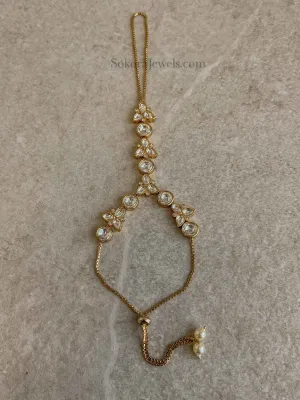Kundan Hand Harness