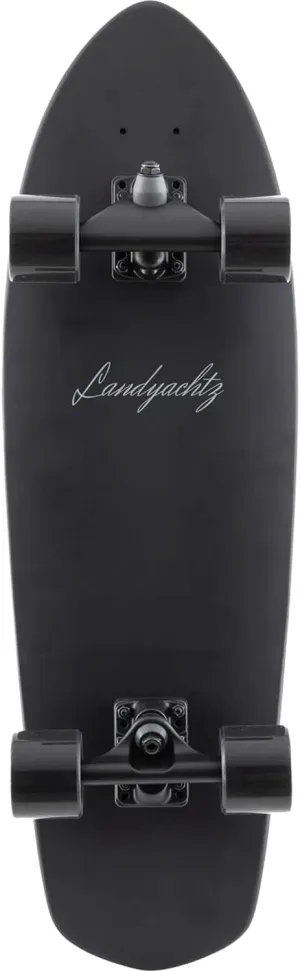 Landyachtz - Pocket Knife Black Complete Skateboard - 9.1x29.6