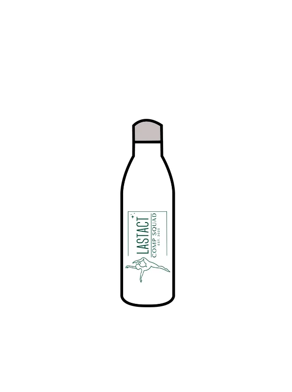 LAST ACT STUDIOS - WATER BOTTLE WHITE (IN-STOCK)