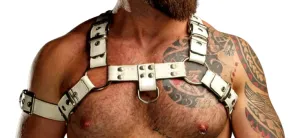 Leather Chest Harness Mens