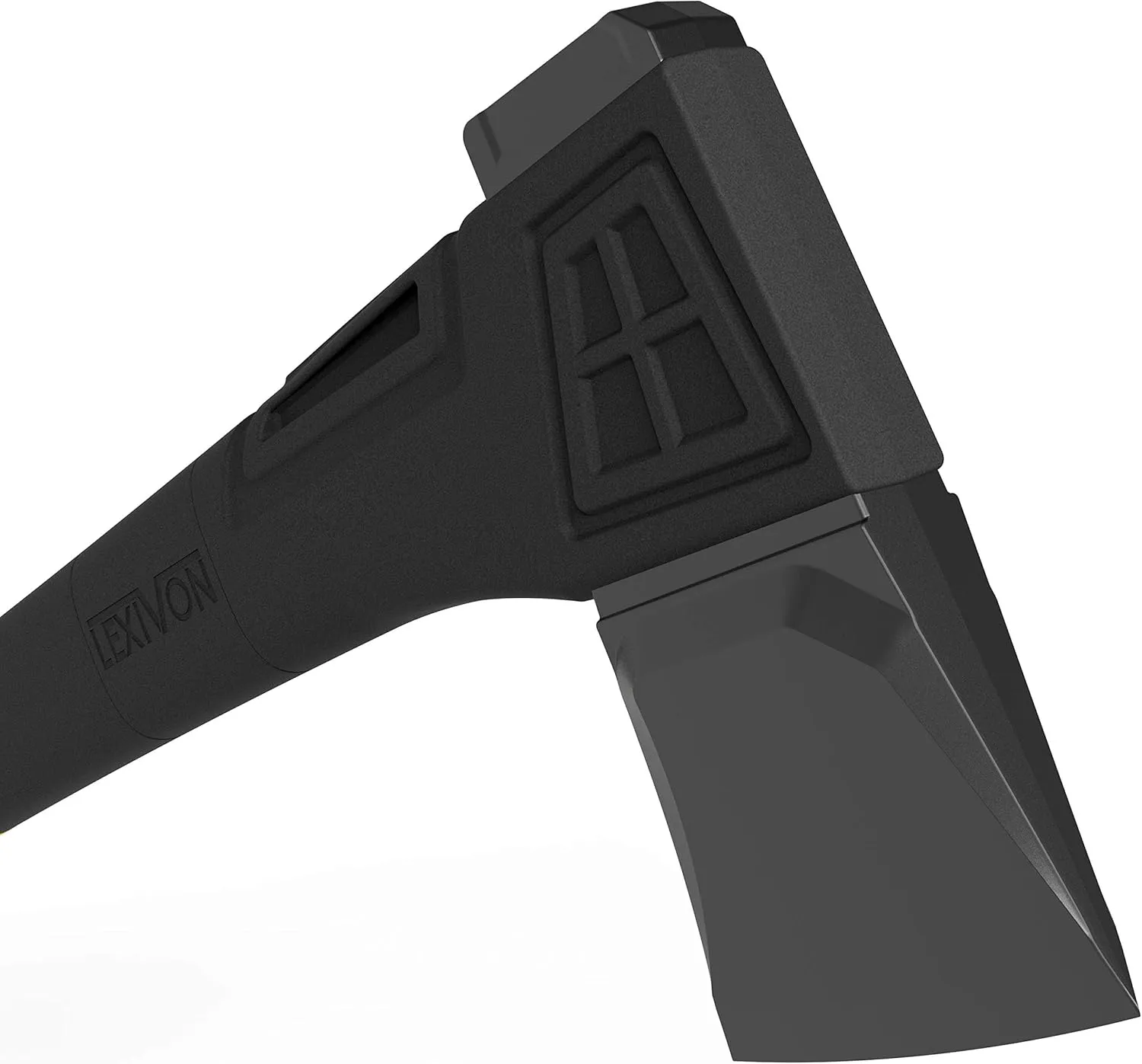 LEXIVON V18s Splitting Axe, 18-Inch Lightweight Fiber-Glass Composite Handle & Ergonomic TPR Grip | Protective Carrying Sheath Included (LX-V18s)
