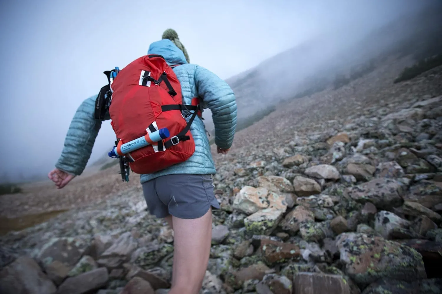 LifeStraw Personal Water Purifier for Hiking, Camping, Travel, and Emergency Preparedness