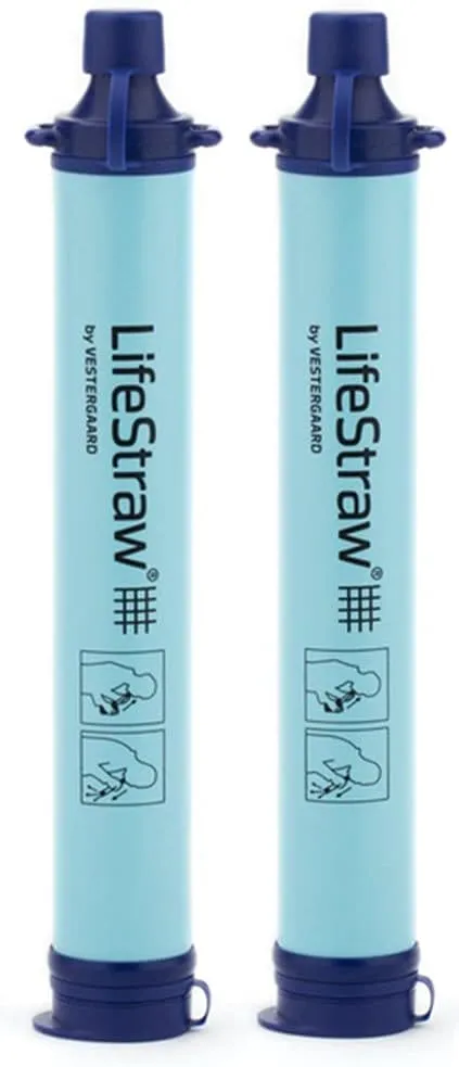 LifeStraw Personal Water Purifier for Hiking, Camping, Travel, and Emergency Preparedness