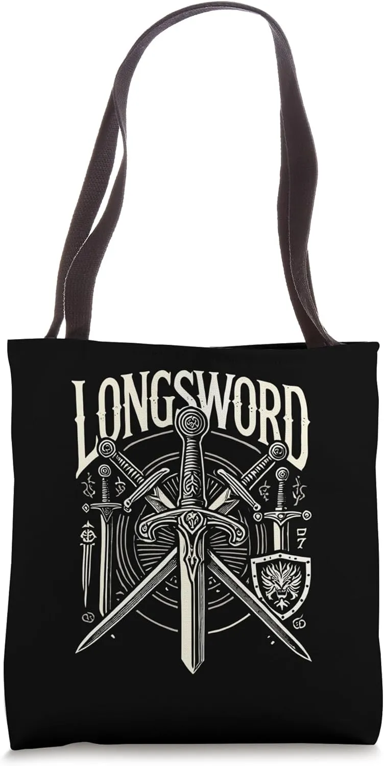 Longsword Historical European Martial Arts, Fencing Wizard Tote Bag