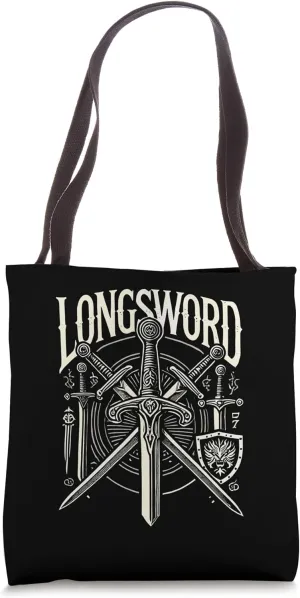 Longsword Historical European Martial Arts, Fencing Wizard Tote Bag