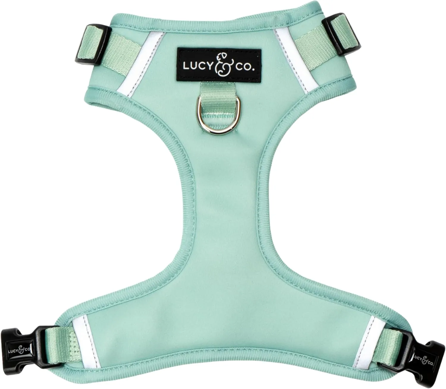 Lucy & Co. The Spring Green No-Pull Dog Harness – Size Large – Vest to Stop Pulling & Walk Easy – Comfortable Leash Training Product w/Adjustable Chest & Neck Straps