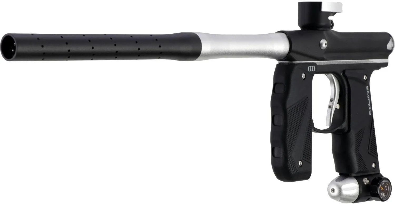 Maddog Empire Mini GS Electronic Full Auto Paintball Gun Marker w/ 48/3000 HPA Paintball Tank, Empire Halo Too Electronic Loader, 4-Pod Harness & (4) Pods Starter Package