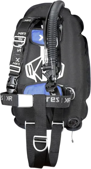Mares XR-Rec Trim Single Backmount Set - Ultra Lightweight Fully Adjustable Harness Technical Scuba Diving Buoyancy System for Travelling