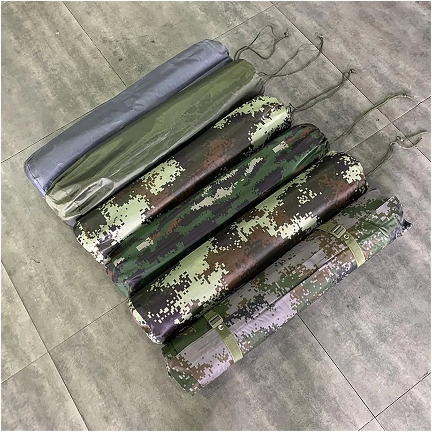 Mat Automatic Air Mattress Ultralight Folding Camping Bed Picnic Mat Inflatable Sleeping Pad (Starry Sky 190 Cm)