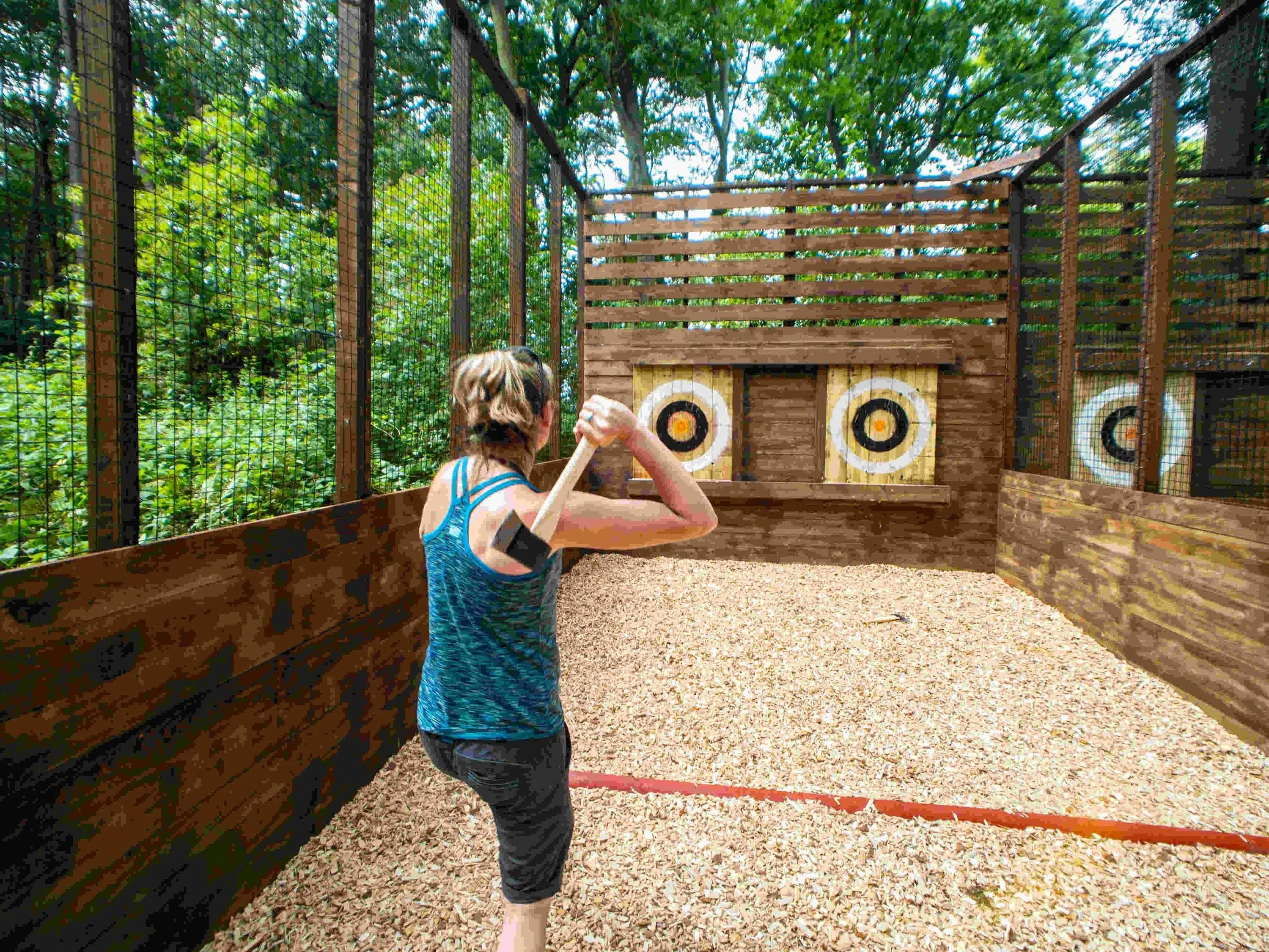 Memphis Outdoor Axe Throwing with Go Ape