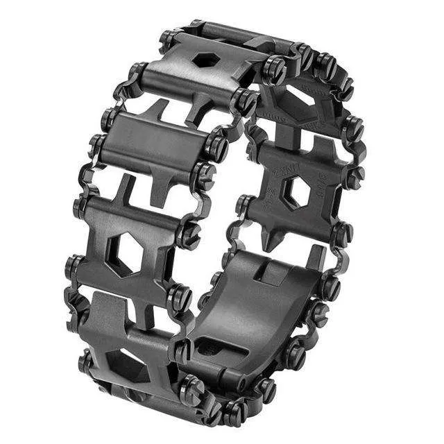 Men Outdoor tread screw driver Survival Bracelet Watchband Multifunctional Bracelet Screwdriver Emergency Kit Multi
