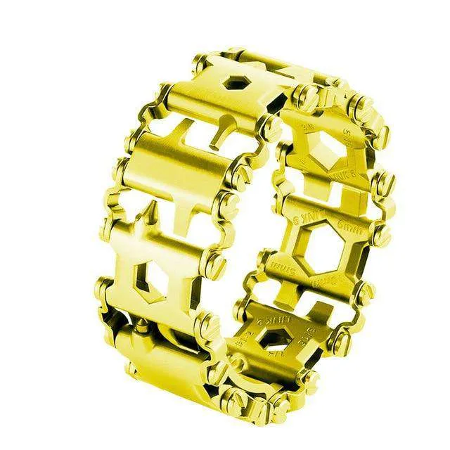 Men Outdoor tread screw driver Survival Bracelet Watchband Multifunctional Bracelet Screwdriver Emergency Kit Multi