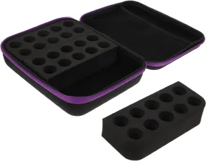 MERRYHAPY Essential Oil Storage Bag 1pc Portable Bottle Organizer Case Leak-proof Collapsible Design