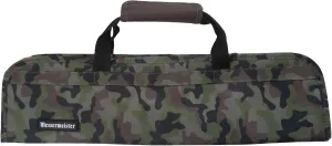 Messermeister 8-Pocket Padded Knife Luggage Bag, Camouflage - 8 Elasticized, Reinforced Pockets for Culinary Tools - Holds Up to 18” Knife - Functional, Stylish & Durable