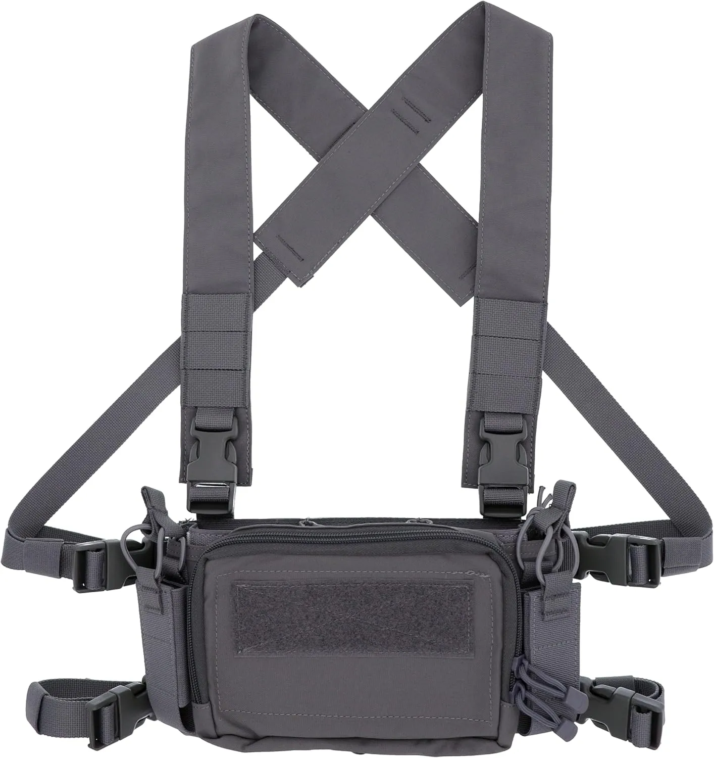 Micro Chest Rig with 5.56/ 9mm Airsoft Mag Pouch & Tactical X Harness