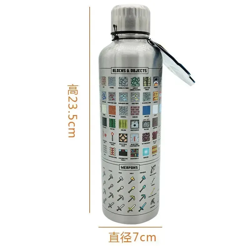 Minecraft My World Insulated Bottle (500 ml)