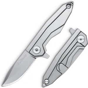 Mini Pocket Knife, 4.8 Inch D2 Blade Folding Knife for Camping, Hiking, EDC Keychain Knife, Unboxing Packages, Survival Gear, Small Outdoor Knife, Home Tools, Christmas Gifts for Men & Women